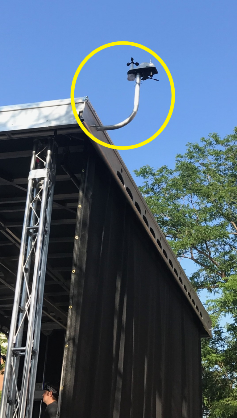 Apex Stages Wind Monitor / Mount Arm